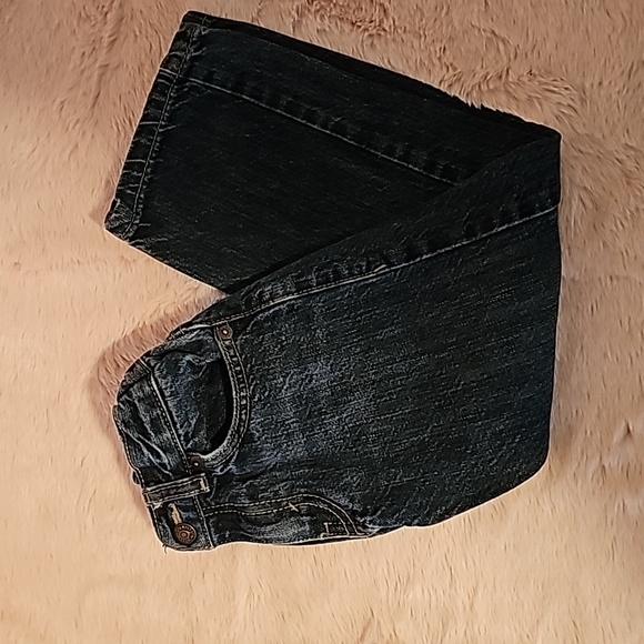 Boy's Elastic Waist Relaxed Fit Levi's Denim Jeans - Picture 1 of 3